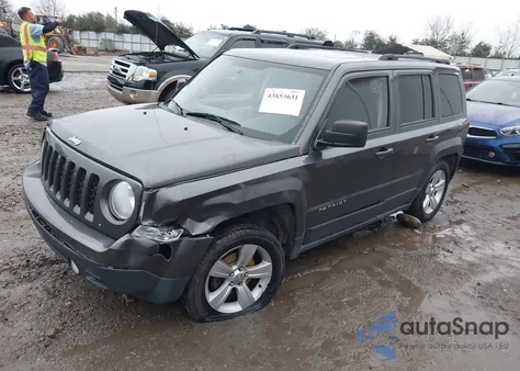 2014 Jeep Patriot Latitude из США, поврежденный, VIN 1C4NJRFB1ED898169